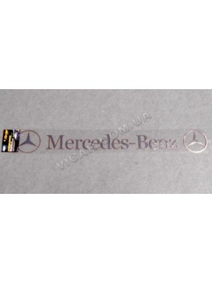Наклейка на стекло Mercedes Benz